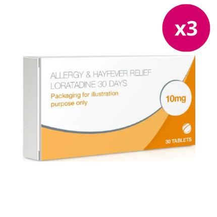 Allergy & Hayfever Relief Loratadine x3