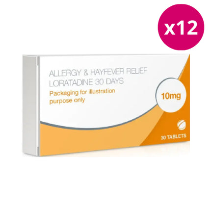 Allergy & Hayfever Relief Loratadine x12