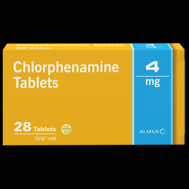 Almus Chlorphenamine 4mg Tablets