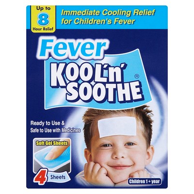 Kool 'n' Soothe fever sheets