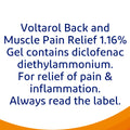 Voltarol back & muscle pain relief 1.16% gel