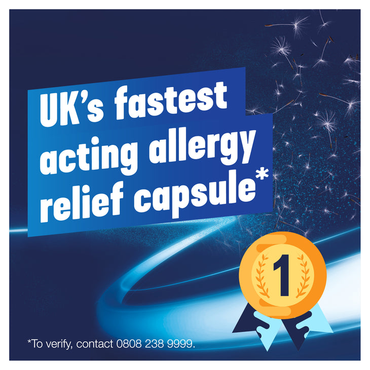 BENADRYL allergy relief capsules
