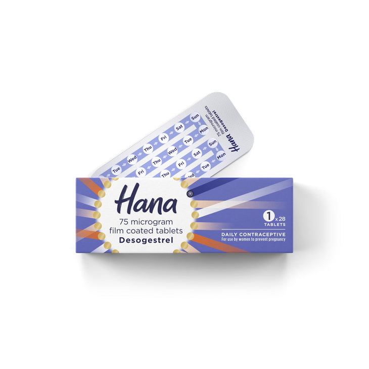 Hana 75µg desogestrel tablets